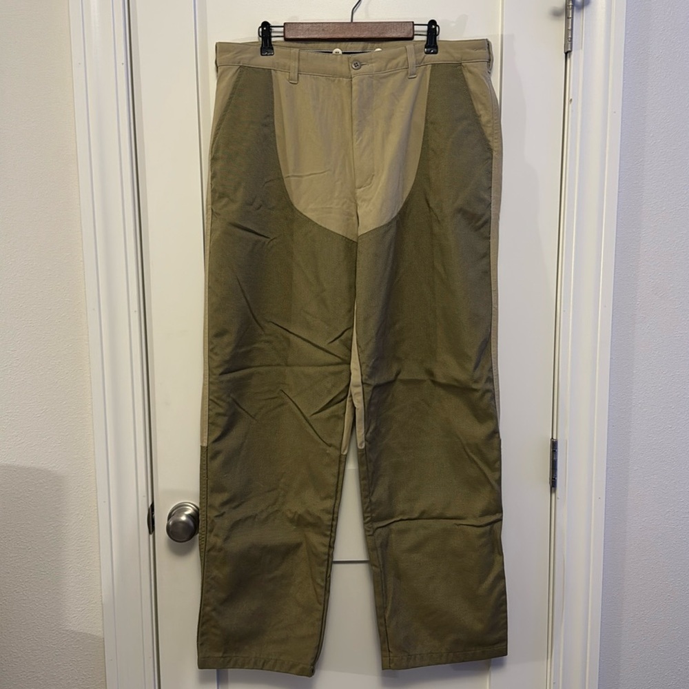 L.L. Bean Vintage Upland 38 x 33 Khaki Hunting Pants.